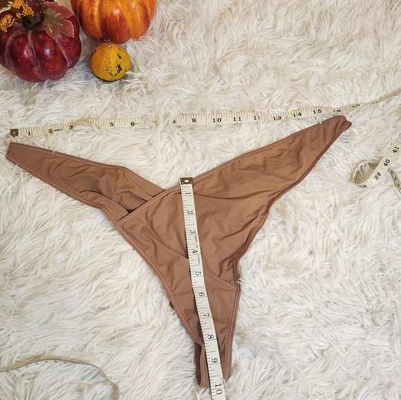 SKIMS JELLY SHEER HIGH CUT THONG/ SIENNA/ NWT/4X - Picture 5 of 9